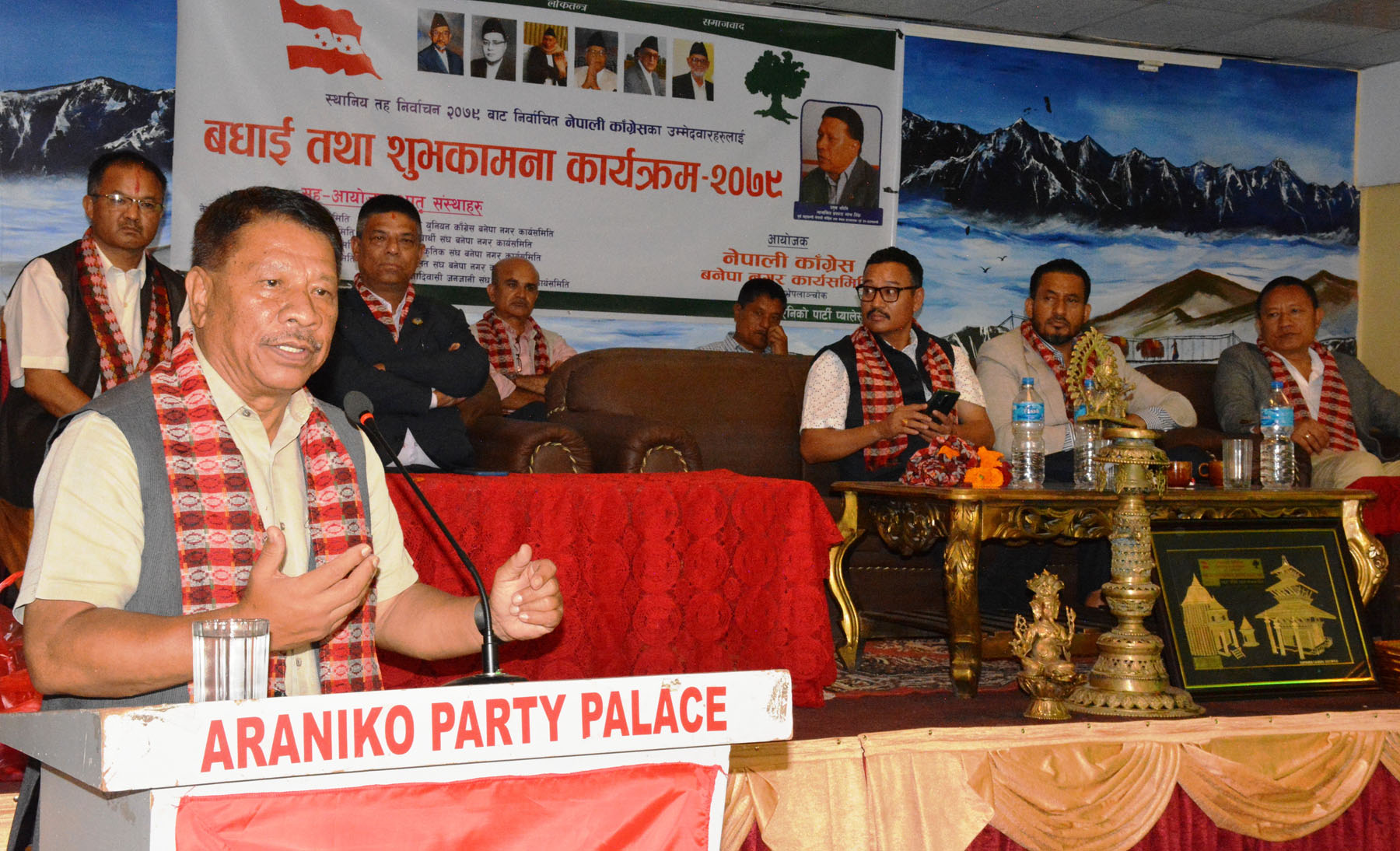काभ्रे आएर पूर्वमहामन्त्री सिंहले निर्वाचित जनप्रतिनिधिलाई भने मै हुँ भन्ने अहंमता नलिनुस्