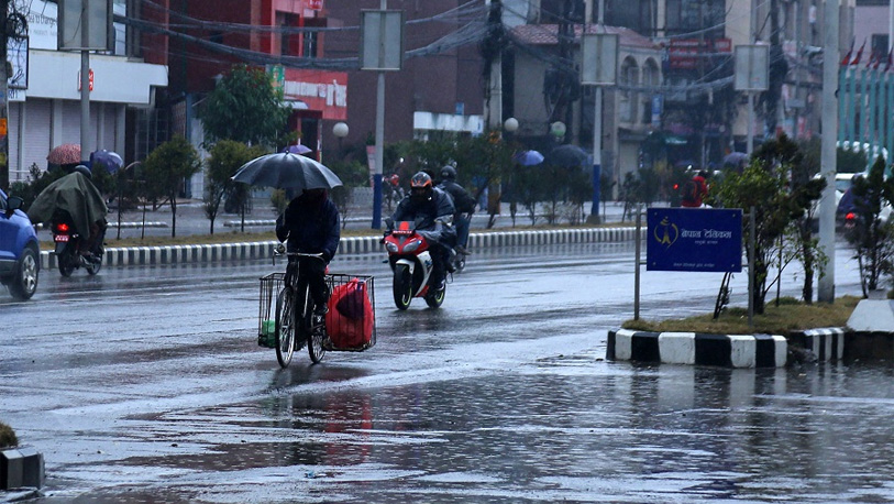 बिहीबारसम्म वर्षाको सम्भावना, आज कहाँ कहाँ हुनसक्छ भारी वर्षा ?
