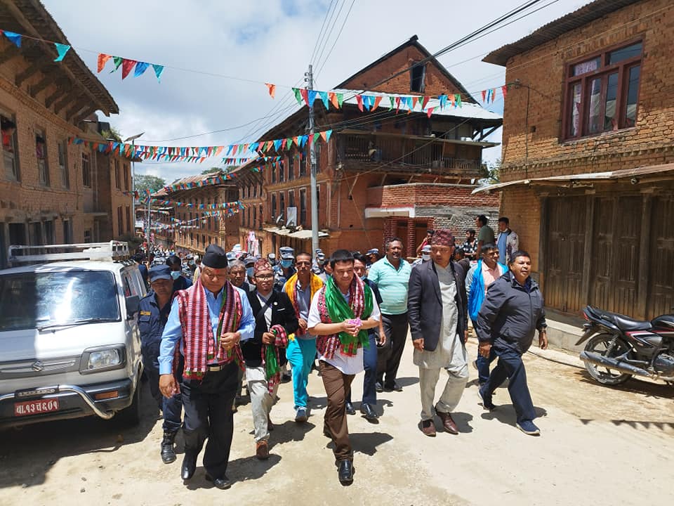 दाप्चाको सास्कृतिक विकासको लागि मन्त्री श्रेष्ठको प्रतिवद्धता