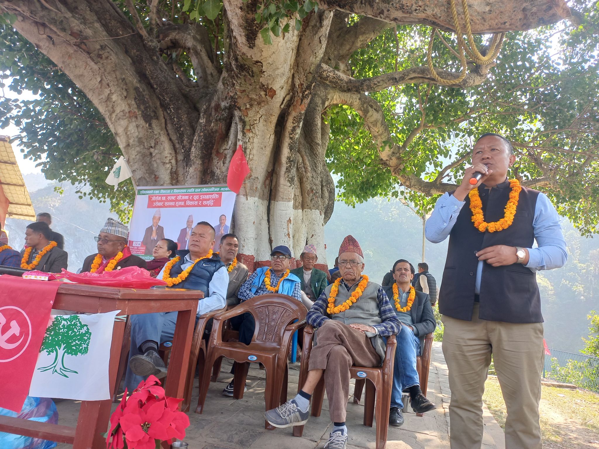 बिकासको मूल फुटाउन हाम्रो उम्मेदवारी : तिर्थ लामा