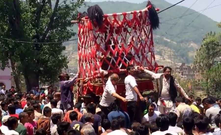 बनेपामा आजदेखि प्रसिद्ध चण्डेश्वरी जात्रा