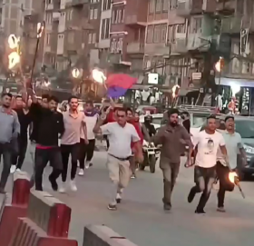नागरिकता विधेयक प्रमाणीकरण गरेको विरोधमा काभ्रेमा प्रदर्शन
