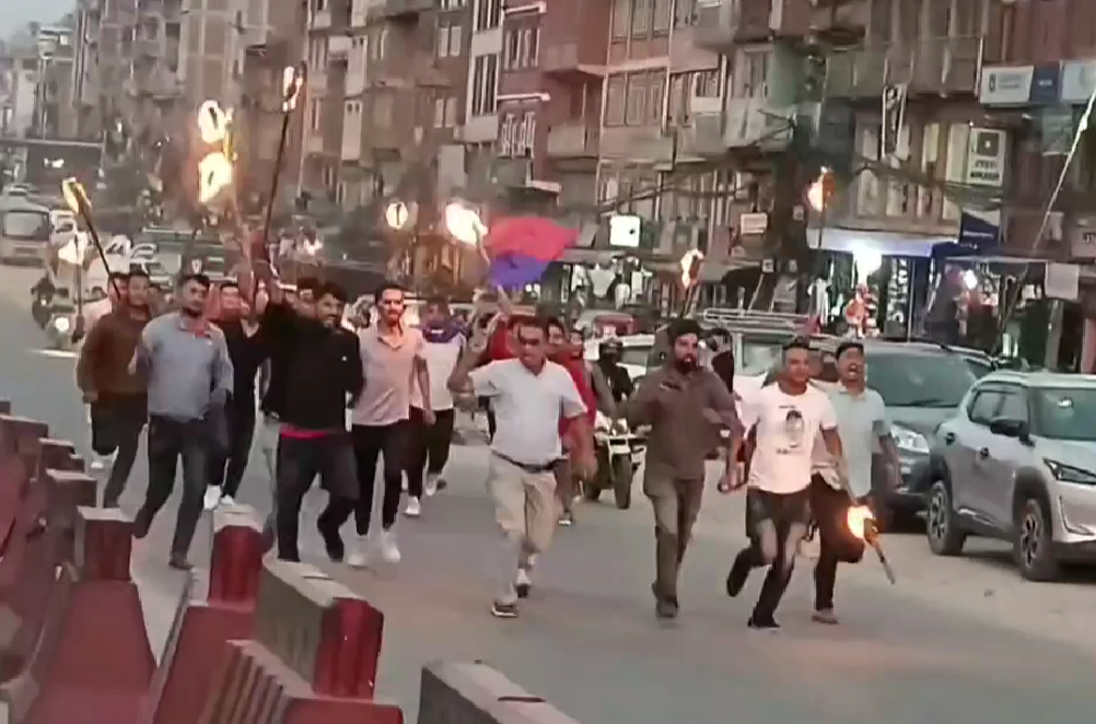 नागरिकता विधेयक प्रमाणीकरण गरेको विरोधमा काभ्रेमा प्रदर्शन