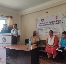 बेथानचोकको वडा ३ लाई “अनिवार्य तथा निःशुल्क शिक्षा कार्यान्वयन ” वडा घोषणा