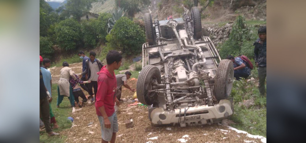 जिप दुर्घटना, ७ जना घाइते