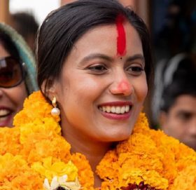 सोविता गौतमले जितिन् विश्वकै उत्कृष्ट युवा राजनीतिज्ञको उपाधि