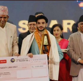 काभ्रेका शरद बने सेकेण्ड रनरअप