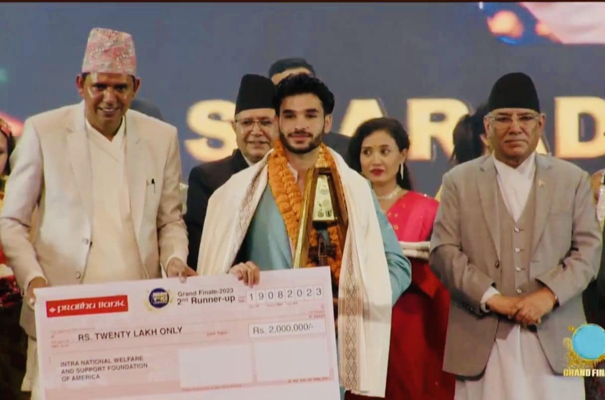 काभ्रेका शरद बने सेकेण्ड रनरअप