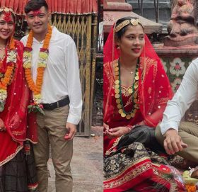 विमल घर्तीमगरले गरे विवाह