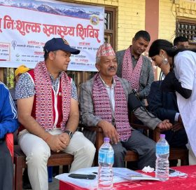पनौती कुशादेवीमा बृहत् स्वास्थ्य शिविर सम्पन्न