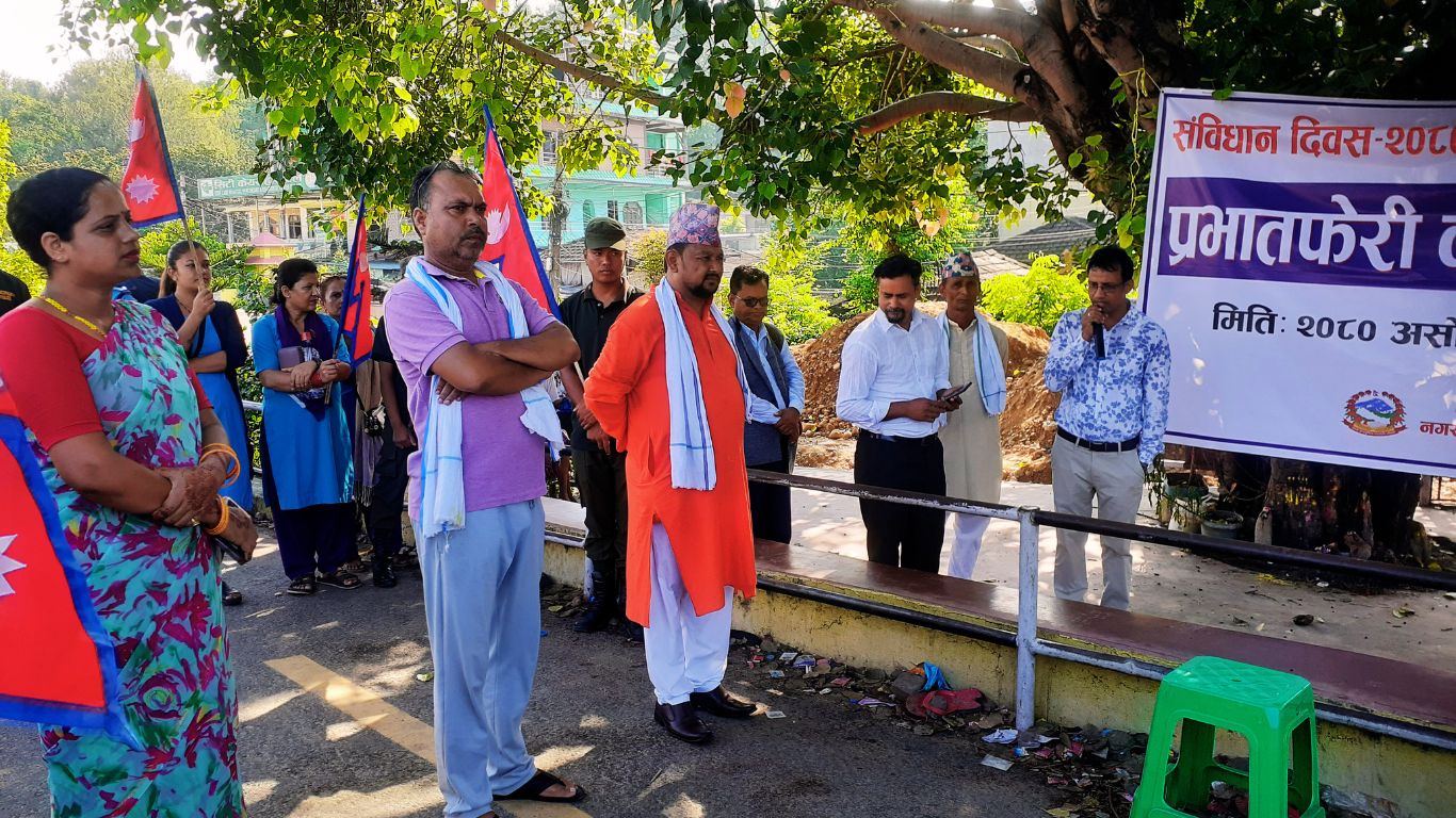 कर्मचारी सहभागी नभएपछि नगरप्रमुख आक्रोशित