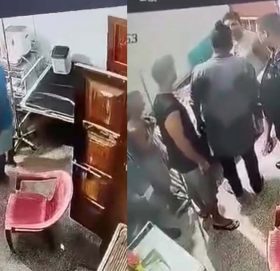 बिरामीको उपचार गरिरहेका स्वास्थ्यकर्मीसँग दुर्व्यवहार