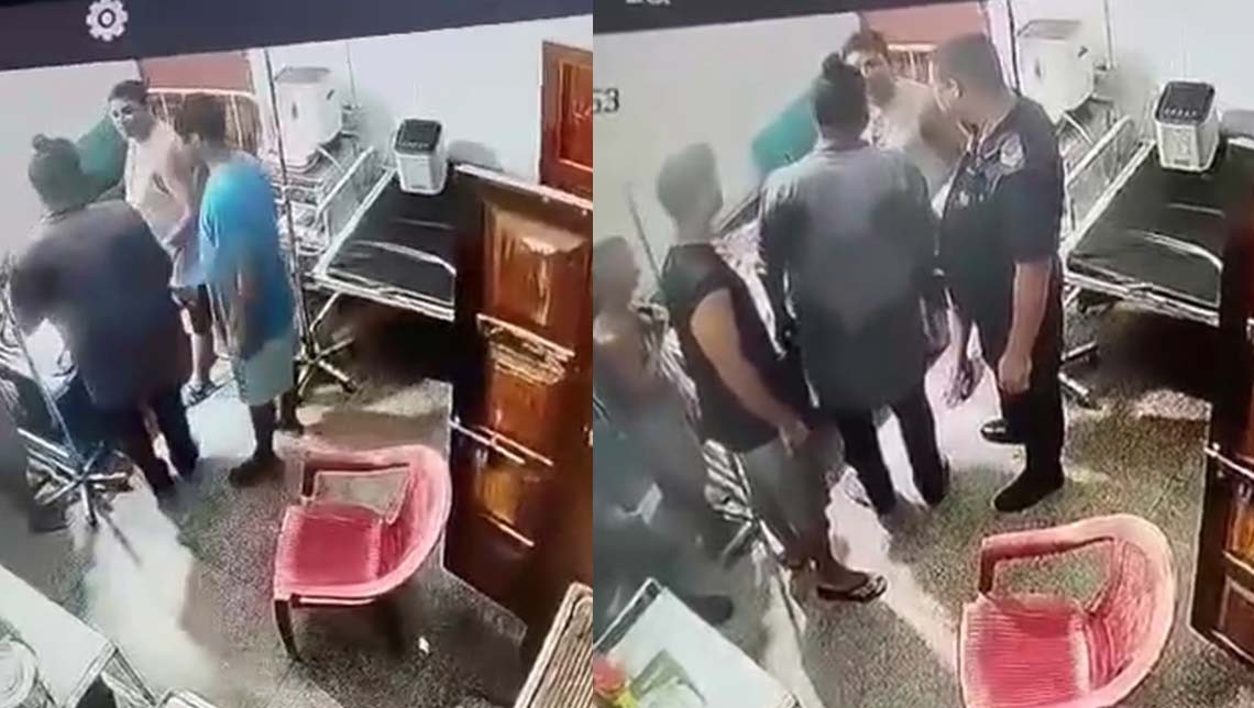 बिरामीको उपचार गरिरहेका स्वास्थ्यकर्मीसँग दुर्व्यवहार