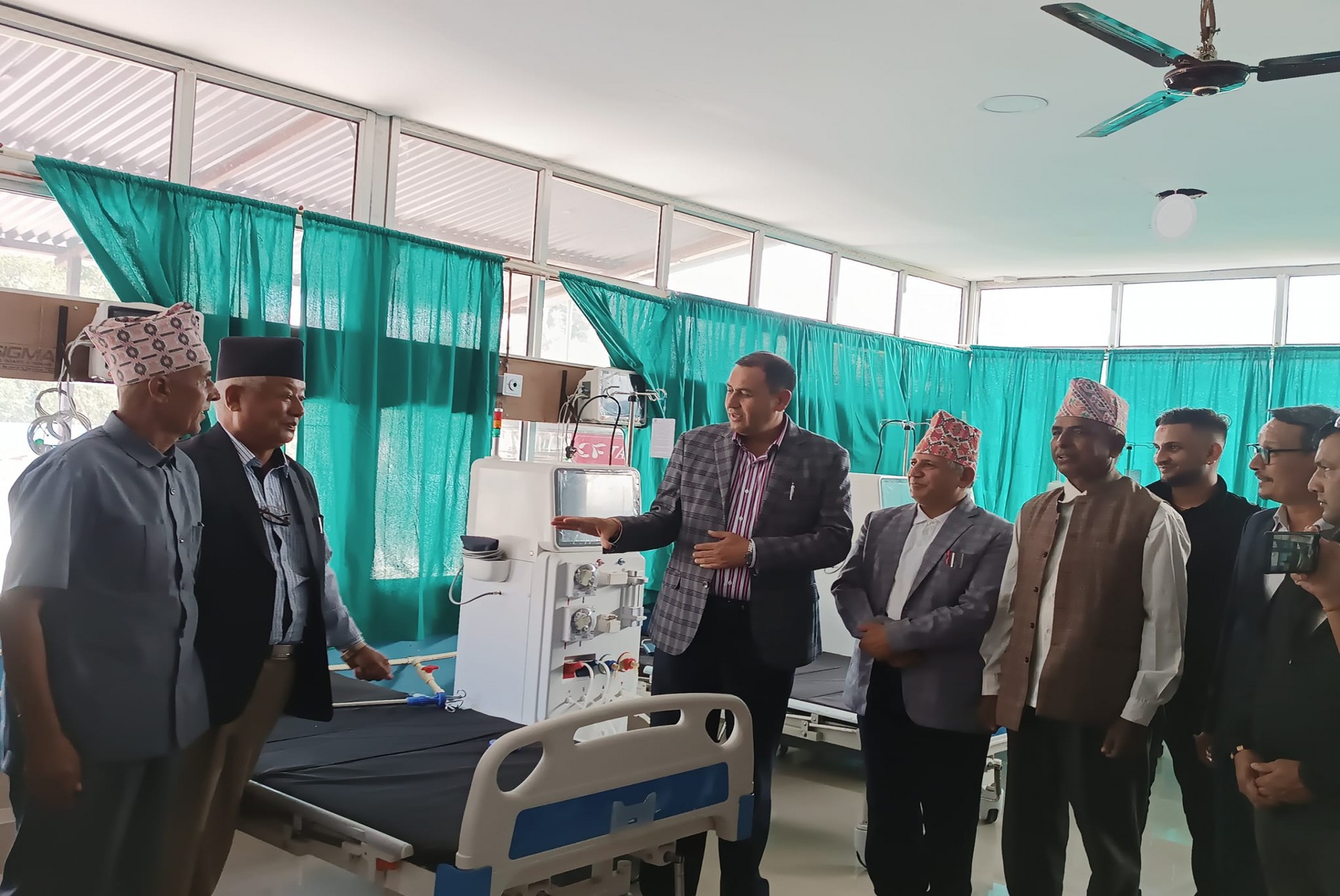काभ्रेको मेथिनकोट अस्पतालमा डायलायसिस सेवा सुरु