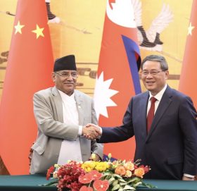 १३ बुँदे सम्झाैता र समझदारी पत्रमा हस्ताक्षर