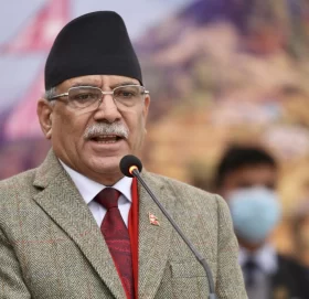 प्रधानमन्त्री पुष्पकमल दाहाल अस्पताल भर्ना