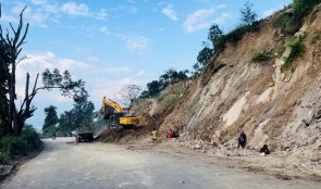 धुलिखेल–खावा सडक विस्तार : १६ महिनामा १२ प्रतिशतमात्रै काम