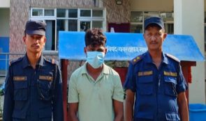 रकम लुटेर फरार भएको आरोपमा युवक पक्राउ