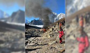 मनाङ एयरको हेलिकप्टर दुर्घटना