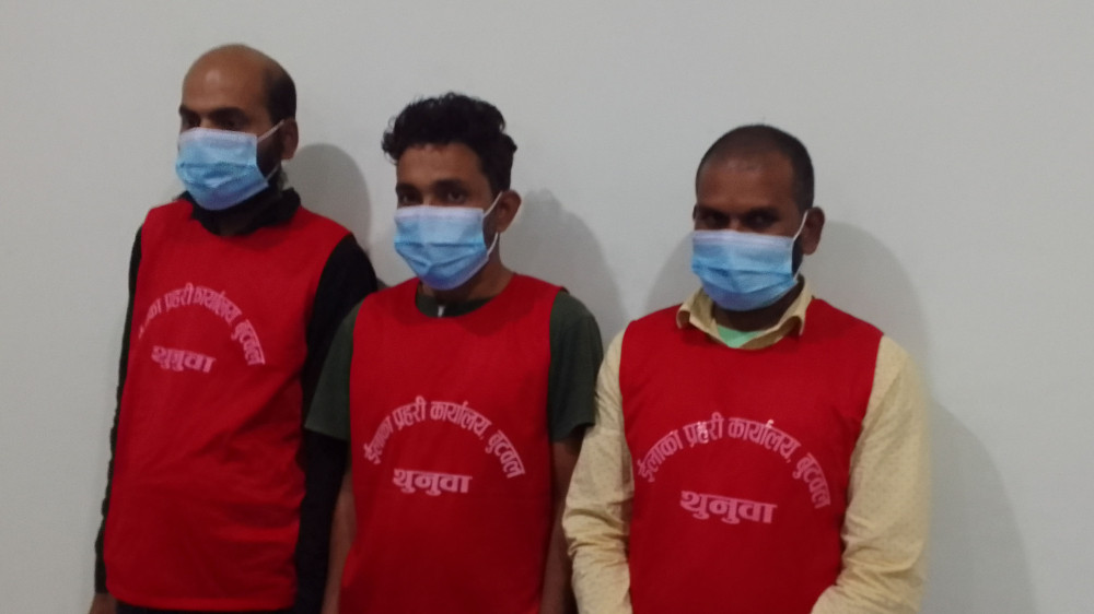 बैंक तथा सहकारीमा चोरी गर्ने ३ भारतीय पक्राउ