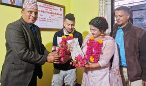 नेपालमै पहिलो समलिंगी विवाह दर्ता