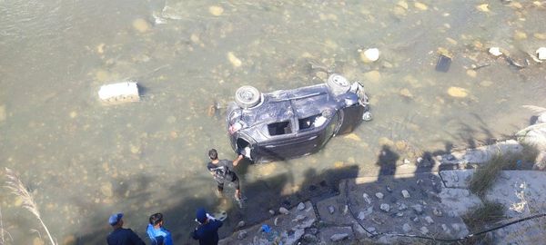 काभ्रेमा कार दुर्घटना, ४ जना घाइते