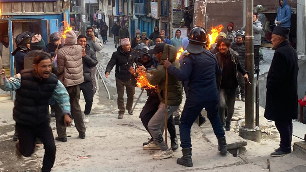 सरकारविरुद्ध राँके जुलुस प्रदर्शन