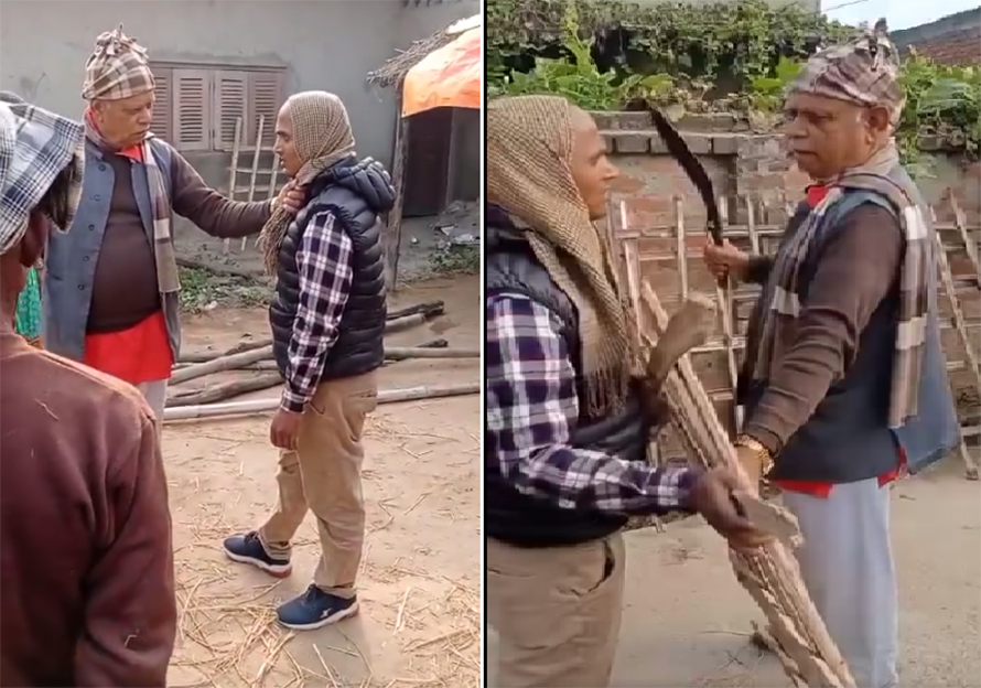 खुकुरी प्रहार प्रयास गर्नेविरुद्ध अभद्र व्यवहारको मुद्दा