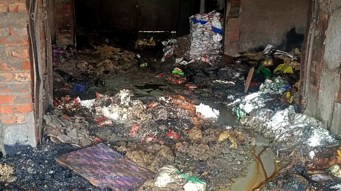 आगलागी हुँदा ७० लाखको क्षति