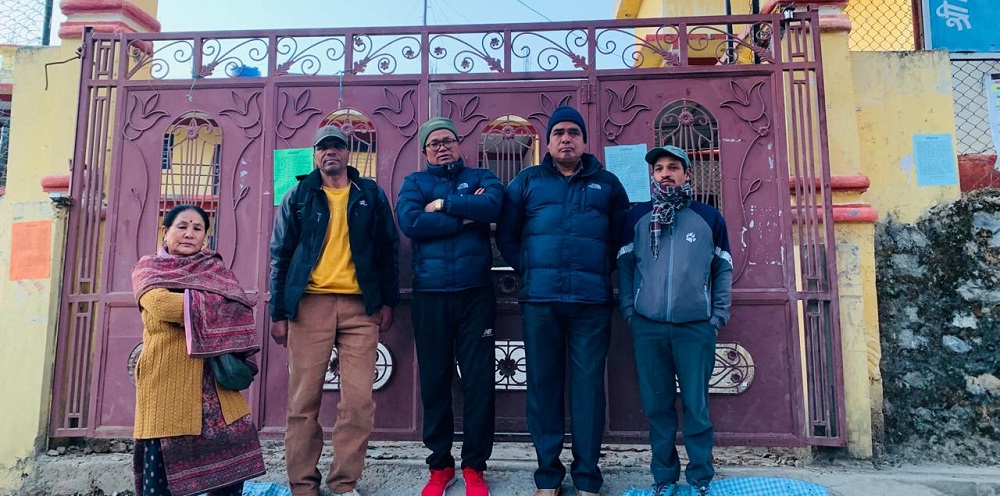 त्रिभुवन जनता माध्यमिक विद्यालयमा अनिश्चितकालीन तालाबन्दी