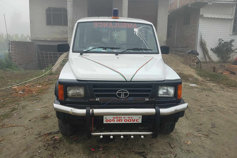 एम्बुलेन्स चालककै घरमा ४ महिनादेखि अलपत्र