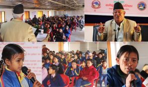 प्रमुखसंग प्रत्यक्ष प्रश्न गर्न पाउँदा बालबालिका खुशी