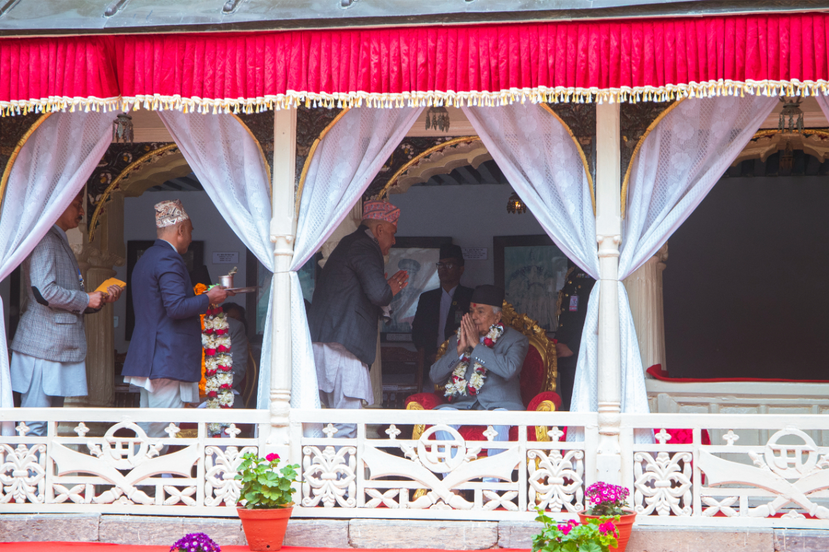 राष्ट्रपति पौडेलद्वारा वसन्त श्रवण 