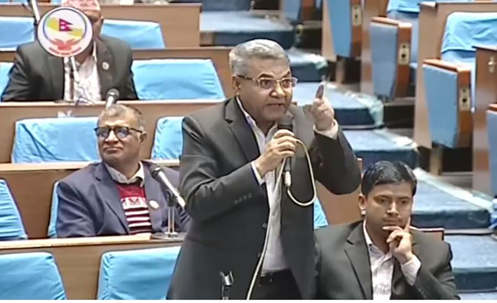 संसदमा गोकुल बाँस्कोटाको प्रश्न: काभ्रेका किसानले दुध बेचेको पैसा कहिले पाउँछन्?
