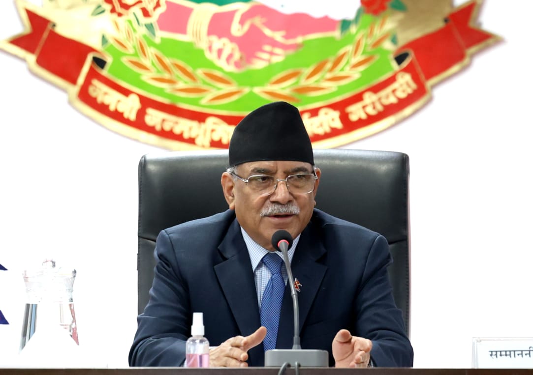 राज्यलाई क्षति भए सोही व्यक्तिलाई क्षतिपूर्ति भराउने प्रणाली आवश्यक छ : प्रधानमन्त्री