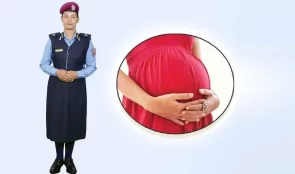 गर्भवती प्रहरीका लागि छुट्टै पोसाक