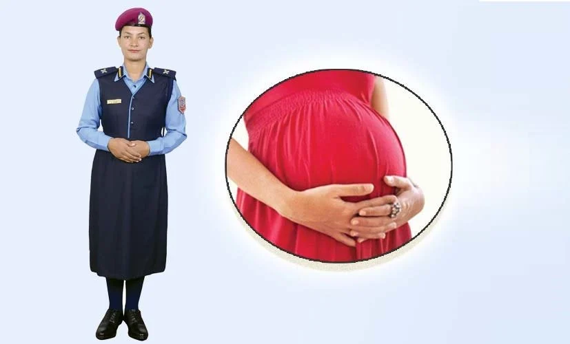 गर्भवती प्रहरीका लागि छुट्टै पोसाक