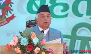 काभ्रे आएर राष्ट्रपतिले भने ‘अबको मुलुकको आवश्यकता भनेको आर्थिक समृद्धि, विकास र शान्ति नै हो ‘