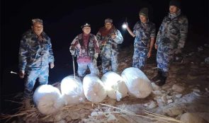 डुंगामा लैजाँदै गरेको १६४ किलो गाँजा बरामद