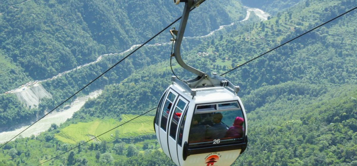 आज मनकामना केबलकार बन्द: नियमित मर्मतसम्भार  को काम हुँदै