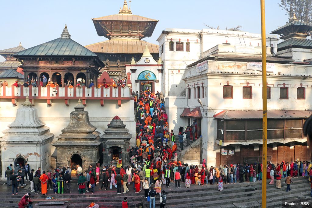 पशुपतिमा एकपटकमा १० जनासम्मले दर्शन गर्न सक्ने