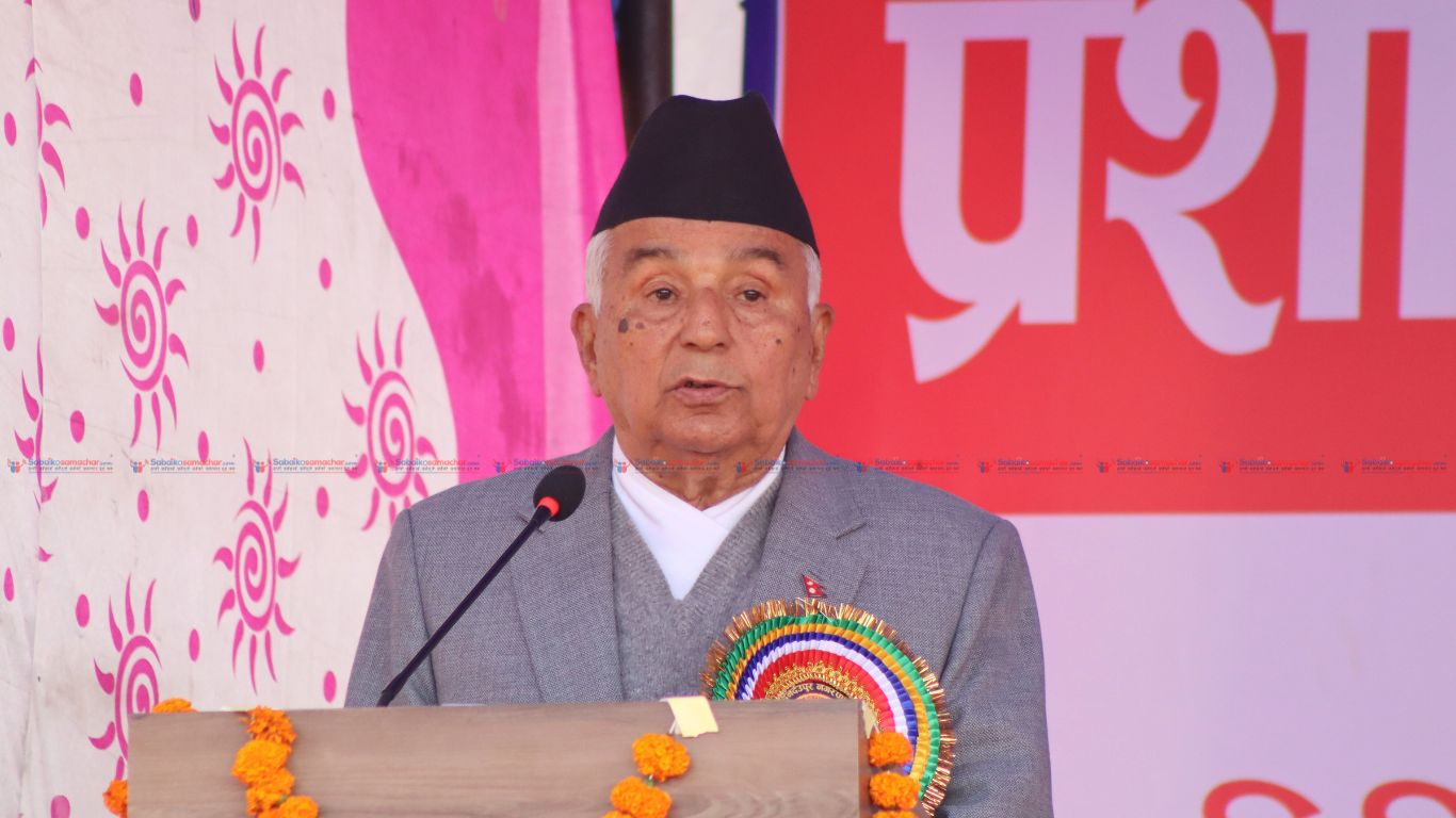 राष्ट्रपति रामचन्द्र पौडेलले काभ्रे आएर आज के भने ?