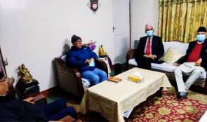 नेपाल निवास पुगे ओली