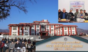 नबनिर्मित प्रशासकीय भवन राष्ट्रपतिद्वरा उद्घाटन गर्छौ :- नगर प्रमुख वाईबा
