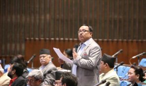 कांग्रेसले माग्यो गृहमन्त्री लामिछानेको राजीनामा
