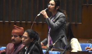 संसदमा बोल्न नपाएको तोसिमाको गुनासो