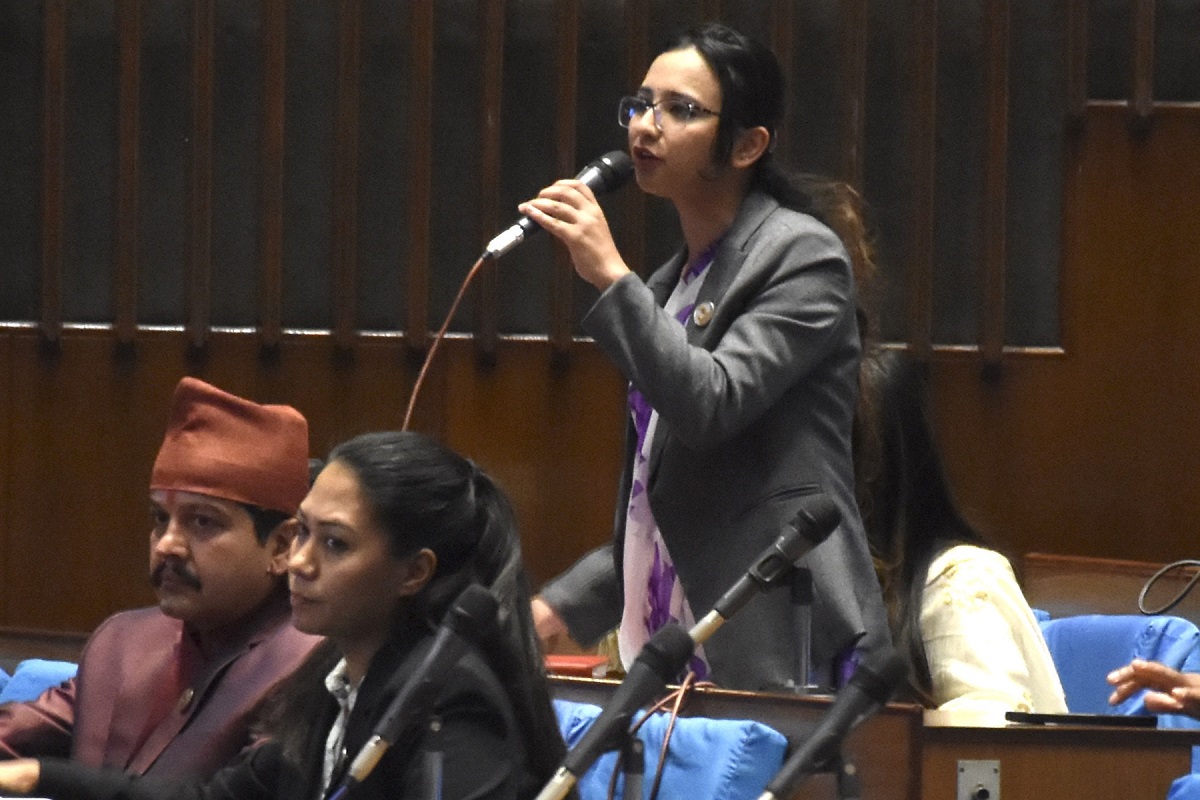 संसदमा बोल्न नपाएको तोसिमाको गुनासो