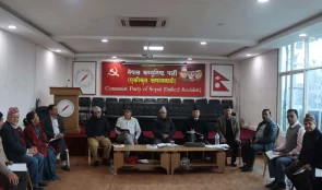 नेकपा एकीकृत समाजवादीको सचिवालय बैठक सुरु , सरकारमा जाने नजाने निर्णय हुने