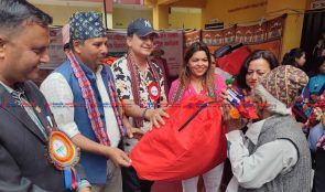 जेष्ठ नागरिक, एकल महिला, अपाङ्गता भएका व्यक्तित्वहरूलाई सम्मान