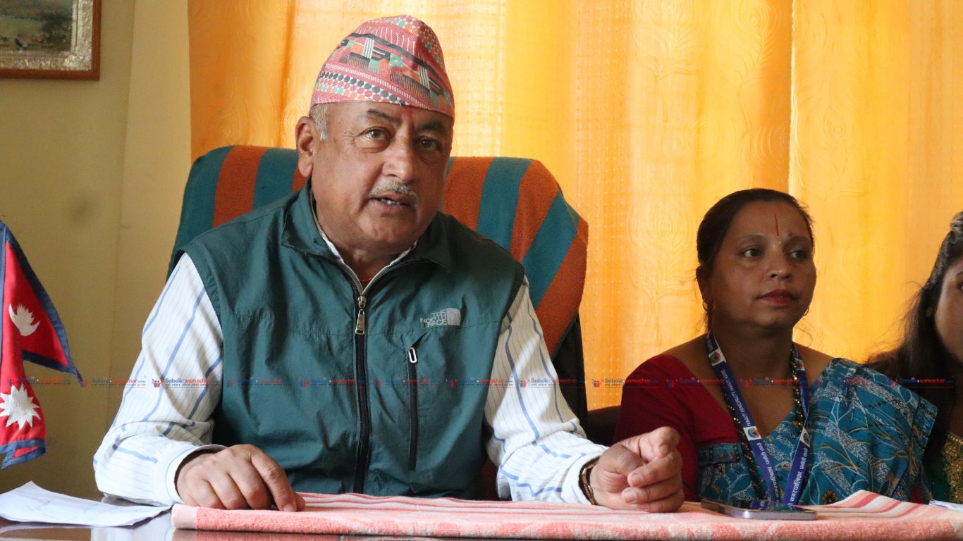 पनौती-खोपासी सडक पिच नभए आमरण अनसन बस्ने वडाअध्यक्षको चेतावनी